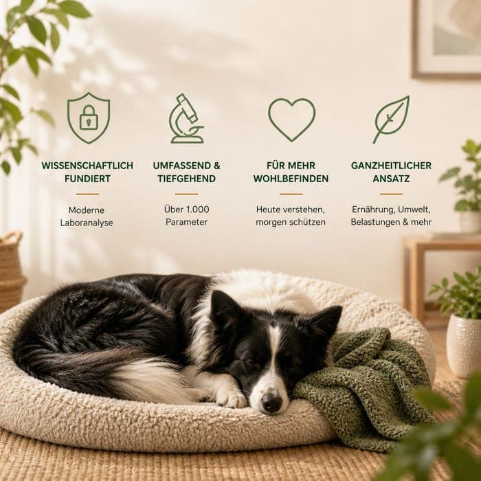Vorteile der NutriPaws Haaranalyse für Haustiere - ganzheitliche Vorsorge von zuhause